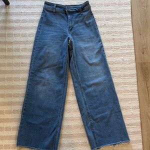 Oat New York Flare Jeans in Denim Blue